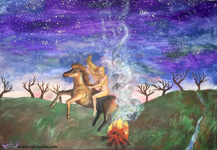 I Make Art Inspired By Fairytales, Nature And Dreams