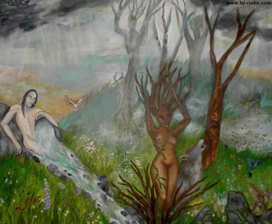 I Make Art Inspired By Fairytales, Nature And Dreams