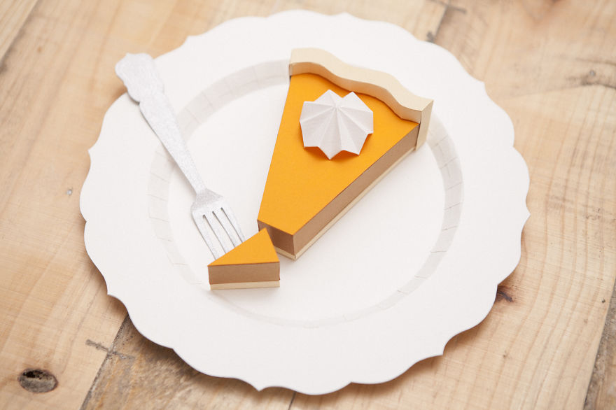 I Make Foods Out Of Paper