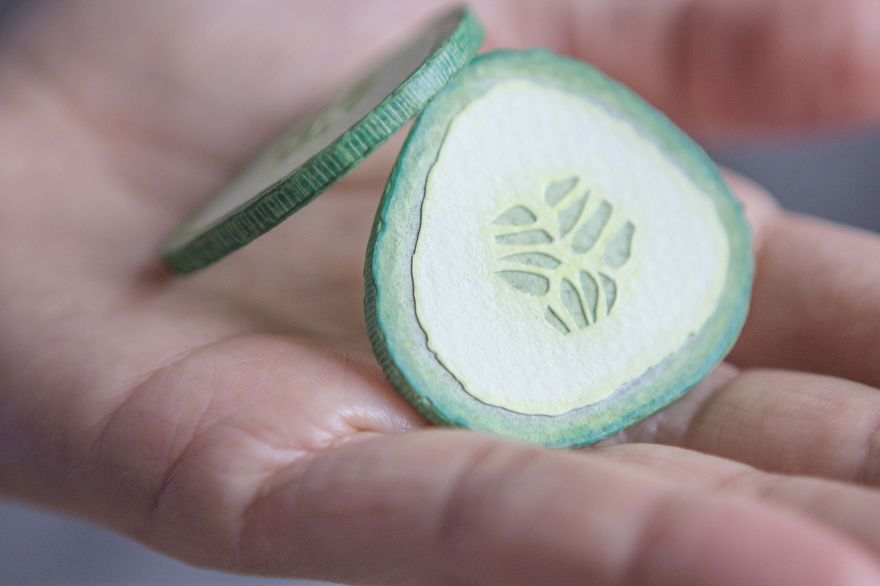 I Make Foods Out Of Paper