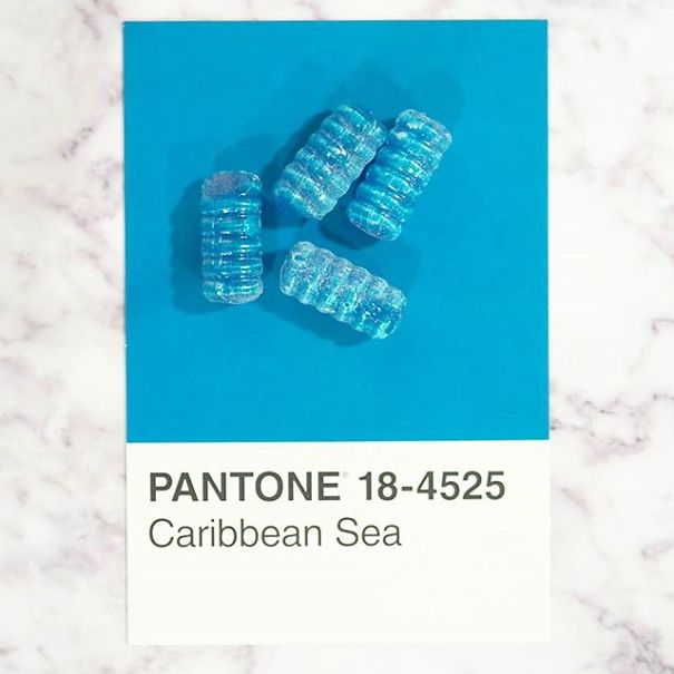 I Match Candies With Pantone Swatches And Photograph Them