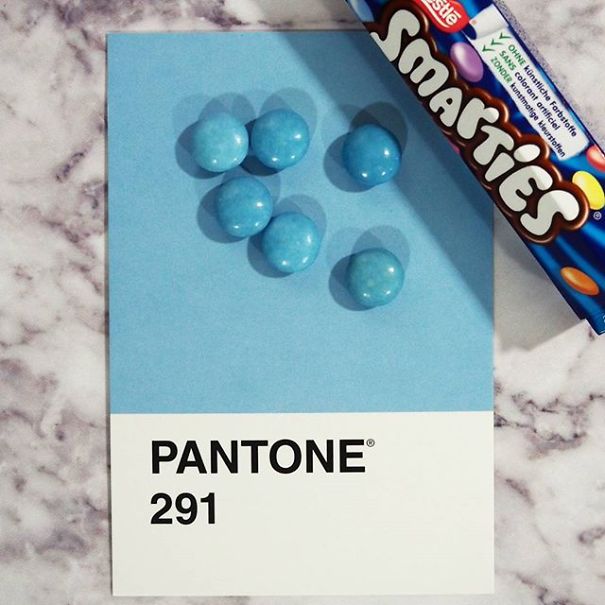 I Match Candies With Pantone Swatches And Photograph Them