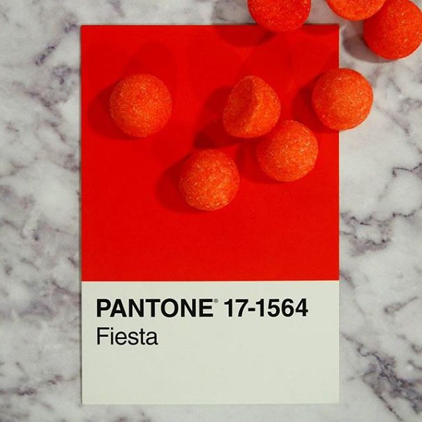 I Match Candies With Pantone Swatches And Photograph Them