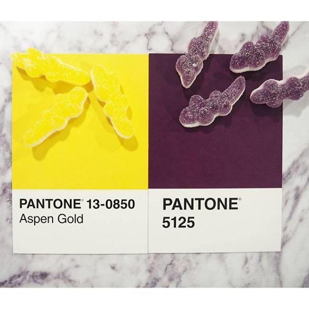 I Match Candies With Pantone Swatches And Photograph Them