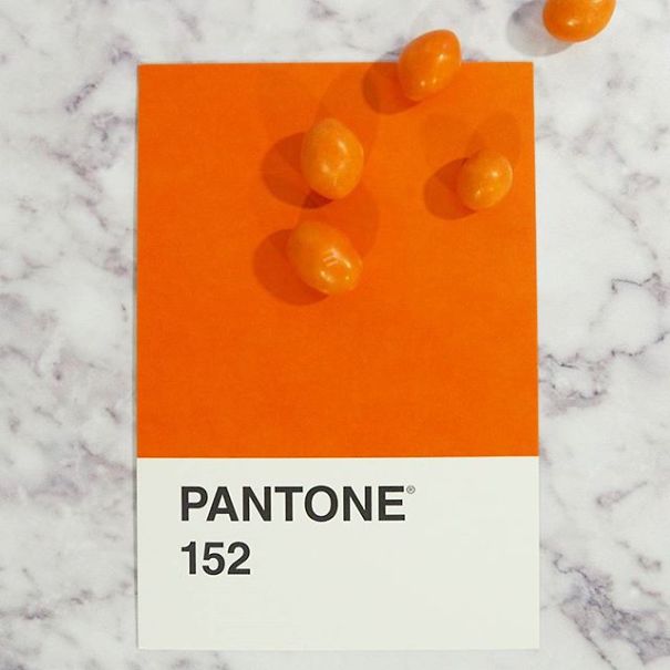 I Match Candies With Pantone Swatches And Photograph Them