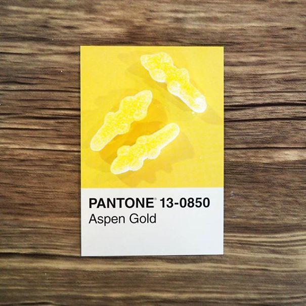 I Match Candies With Pantone Swatches And Photograph Them