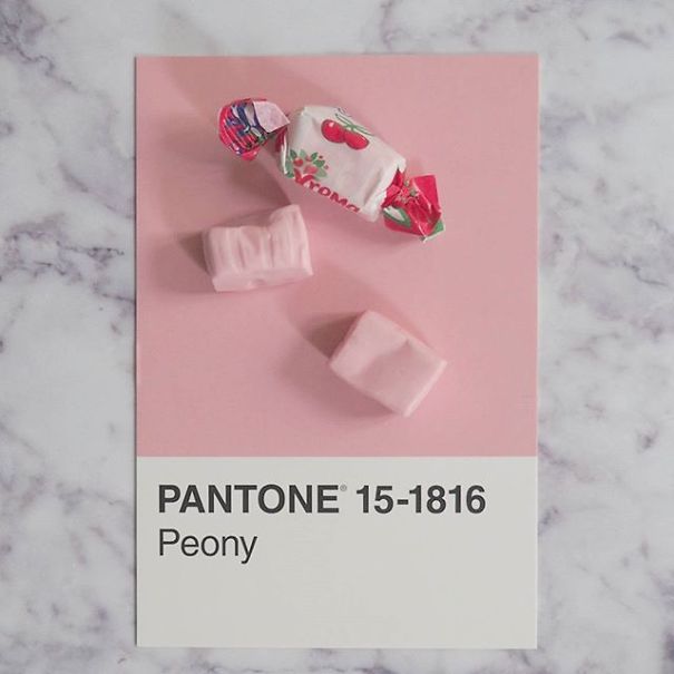 I Match Candies With Pantone Swatches And Photograph Them