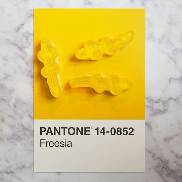 I Match Candies With Pantone Swatches And Photograph Them