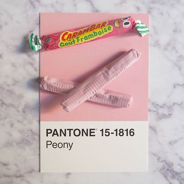 I Match Candies With Pantone Swatches And Photograph Them