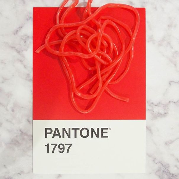 I Match Candies With Pantone Swatches And Photograph Them
