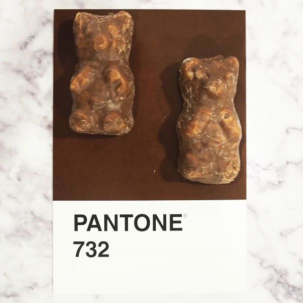 I Match Candies With Pantone Swatches And Photograph Them