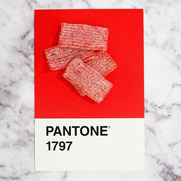 I Match Candies With Pantone Swatches And Photograph Them
