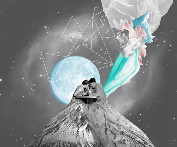 I Mix Various Media To Create Surreal Digital Collages