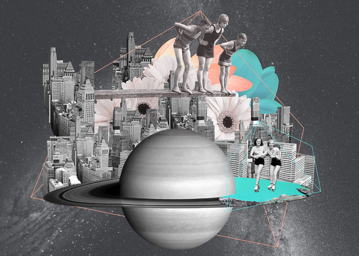 I Mix Various Media To Create Surreal Digital Collages