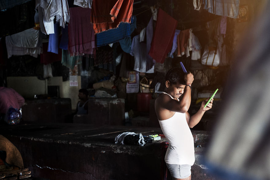 I Photographed People Bathing In The Ganges