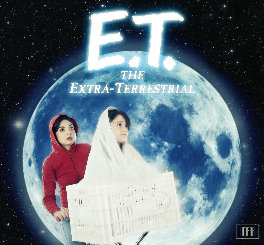 I Recreated 11 Movie Posters With A Girl Posing For Her Birthday