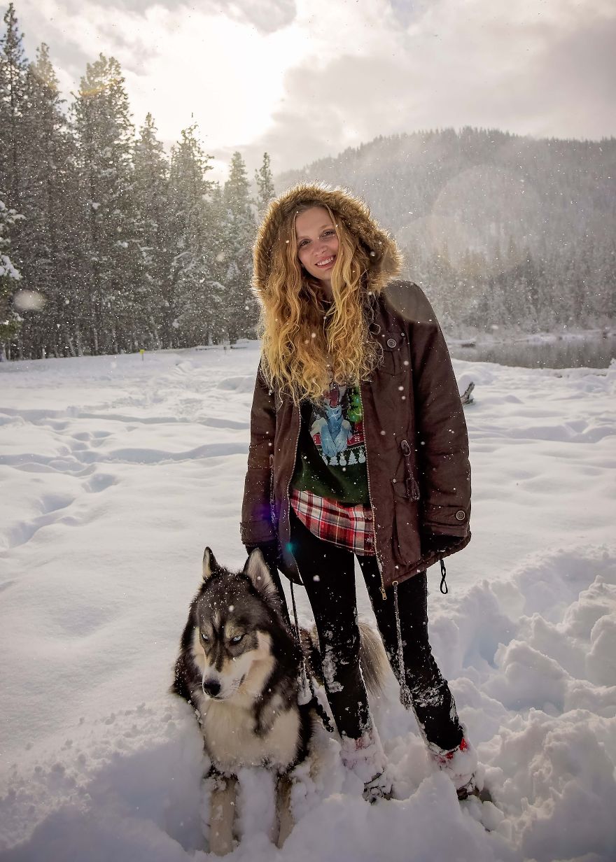 I Rescued A Husky And Later He Saved Me From An Abusive Relationship