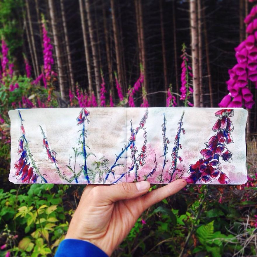 I Sketch The Places I Go To Every Day So That I Can Remember Them I Sketch The Places I Go To Every Day So That I Can Remember Them