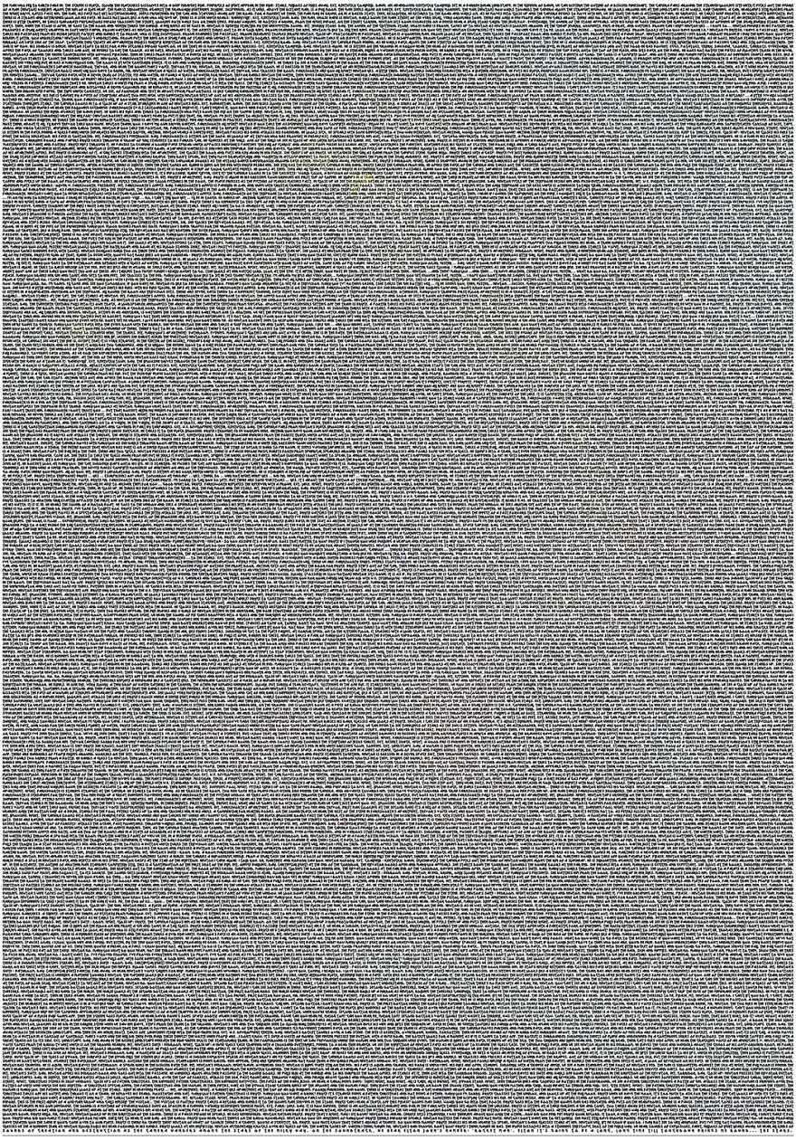 I Used 20,961 Words To Create A Typographic Portrait Of David Bowie