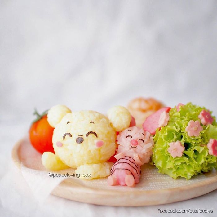 Winnie The Pooh Rice Balls