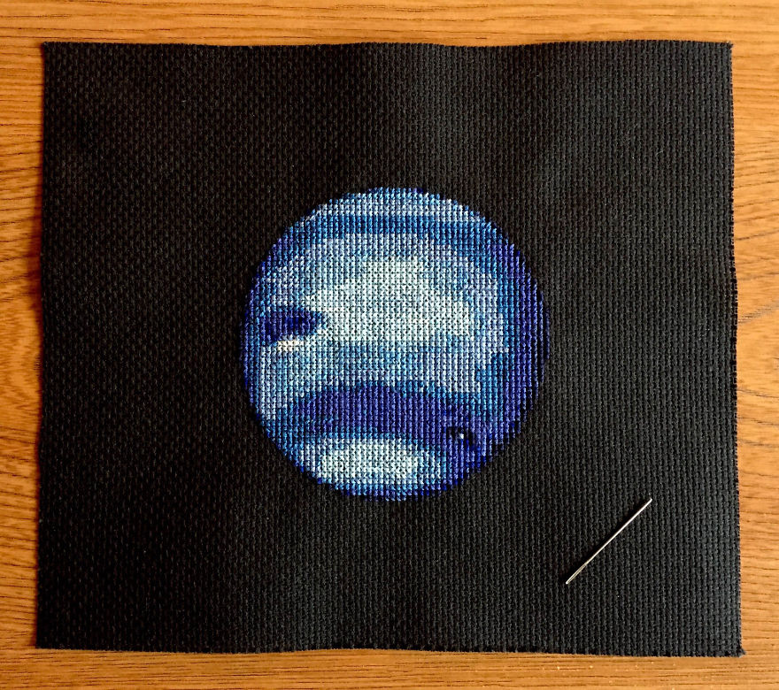 I’m Cross-Stitching The Solar System! I’m Cross-Stitching The Solar System!
