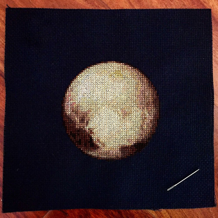 I’m Cross-Stitching The Solar System! I’m Cross-Stitching The Solar System!