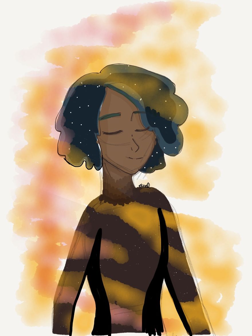 Random Girl I Drew In Like 5 Minutes I Dont Know