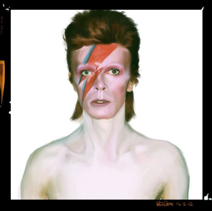 There Really Is A Star Man In The Sky.