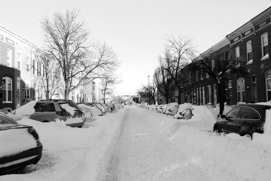 Well... At Least The Plow Swung By...