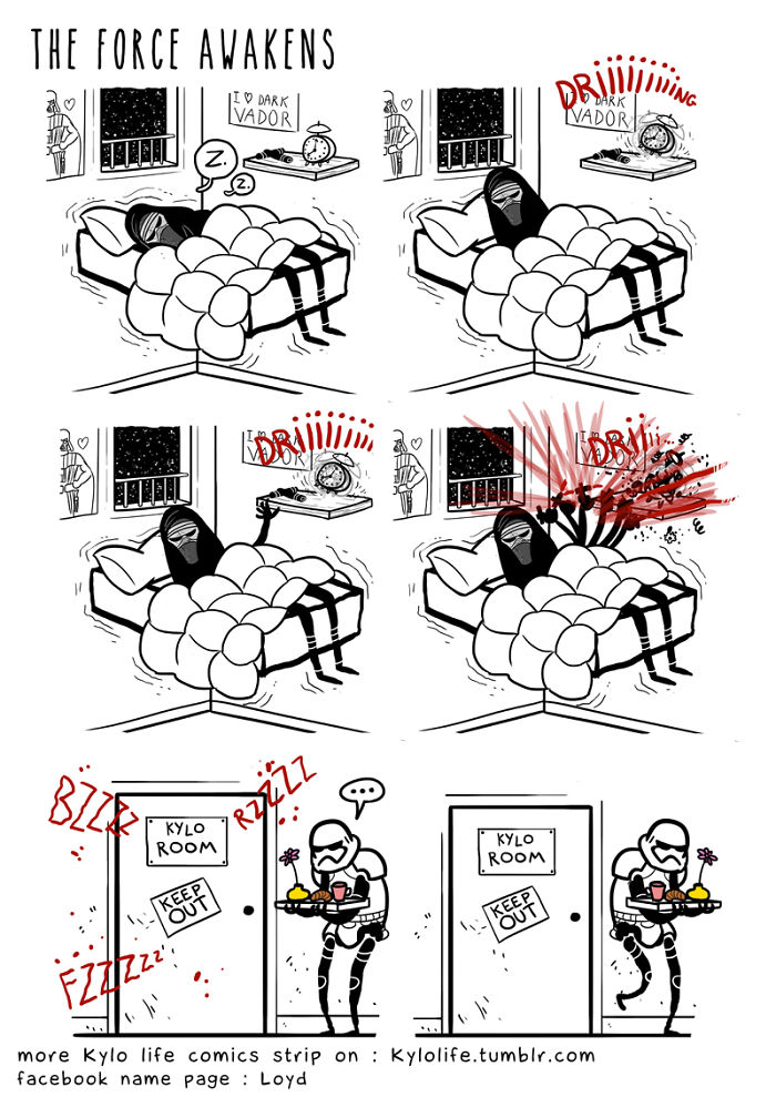 Kylo Life Comic Strips