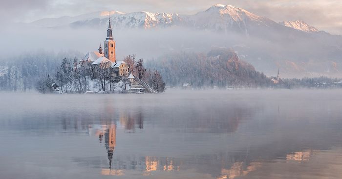 I Photographed Lake Bled On A Fairytale Winter Morning
