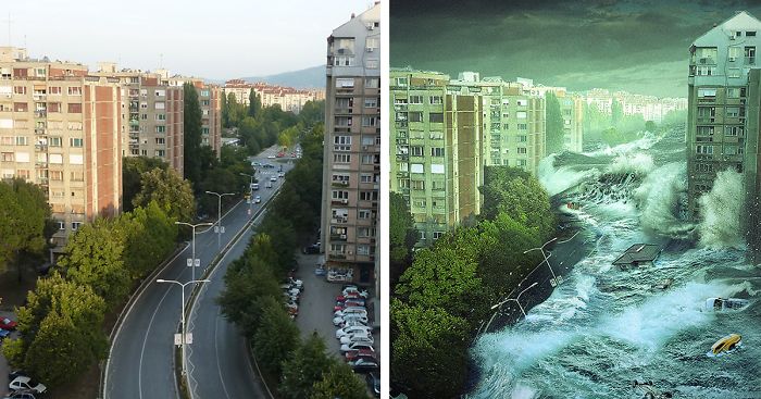 I Imagined How My Hometown Nis, Serbia Would Look After The Apocalypse