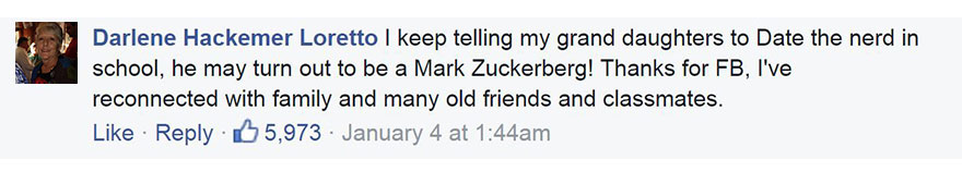 Mark Zuckerberg Perfectly Replies To A User’s Comment Saying That Women Should Date A Nerd Mark Zuckerberg Perfectly Replies To A User’s Comment Saying That Women Should Date A Nerd