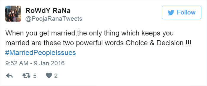 Married People Issues