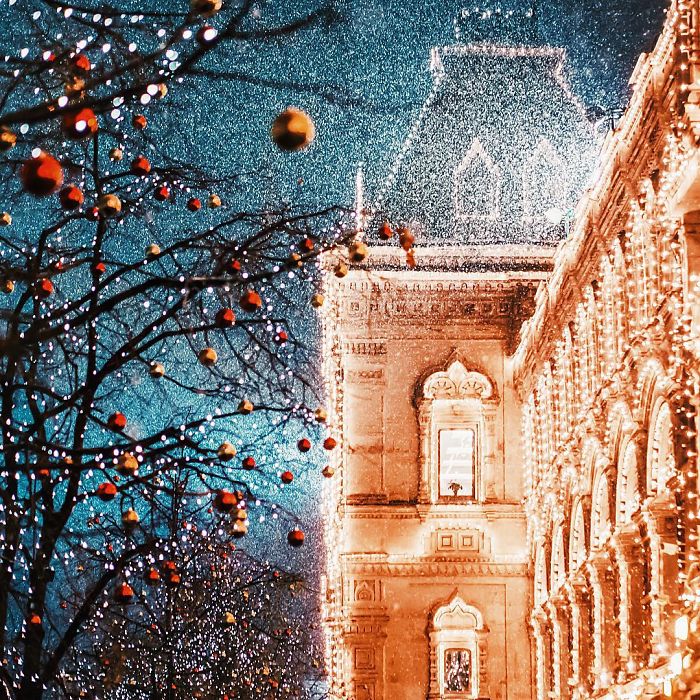 Moscow City Looked Like A Fairytale During Orthodox Christmas Moscow City Looked Like A Fairytale During Orthodox Christmas