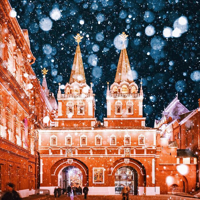 Moscow City Looked Like A Fairytale During Orthodox Christmas Moscow City Looked Like A Fairytale During Orthodox Christmas