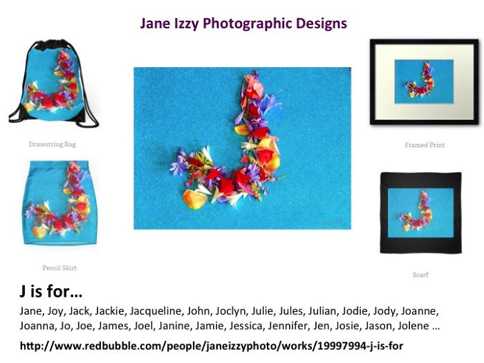 My Latest Creation - Floral Alphabet My Latest Creation - Floral Alphabet