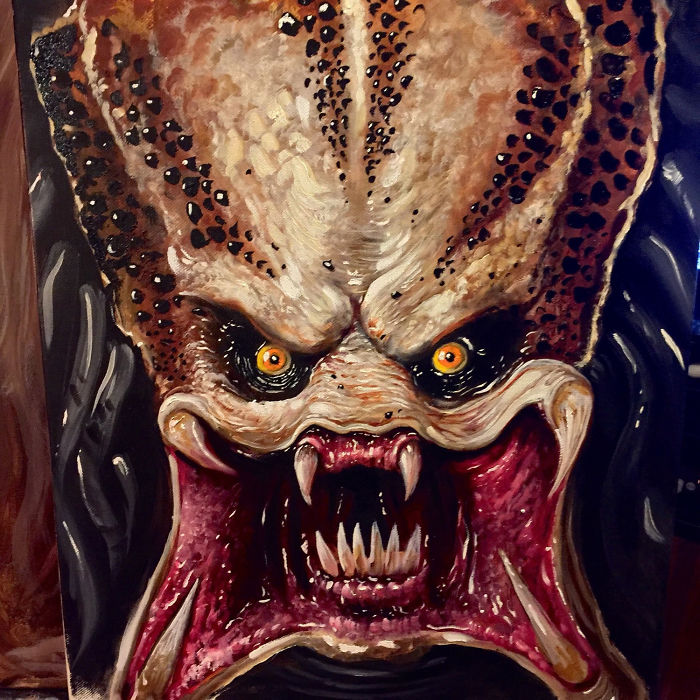 My Latest Horror Paintings Created With Oil