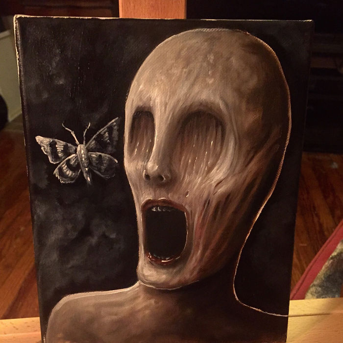 My Latest Horror Paintings Created With Oil