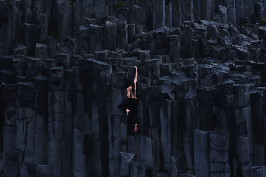 My Self-Portrait Series Taken In Iceland Show The Fragile Relationship Between Man And Nature