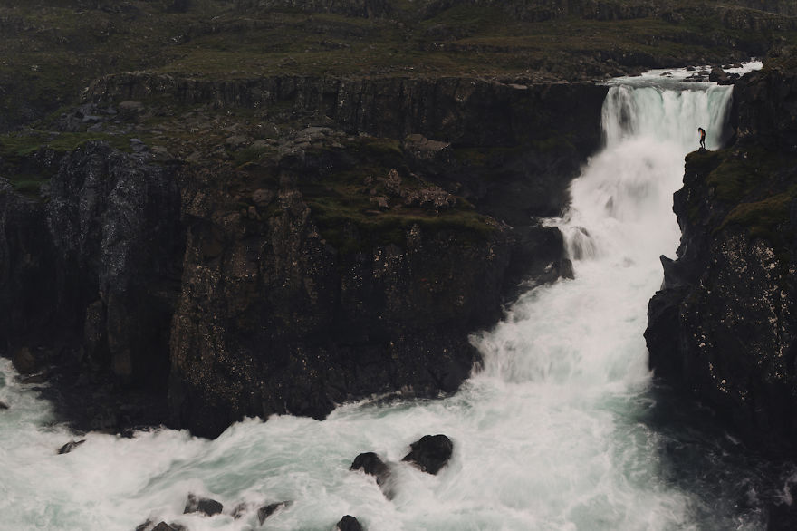 My Self-Portrait Series Taken In Iceland Show The Fragile Relationship Between Man And Nature
