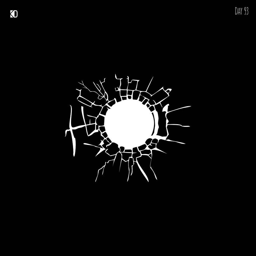 My Typography Series Illustrate The Meaning Of The Words