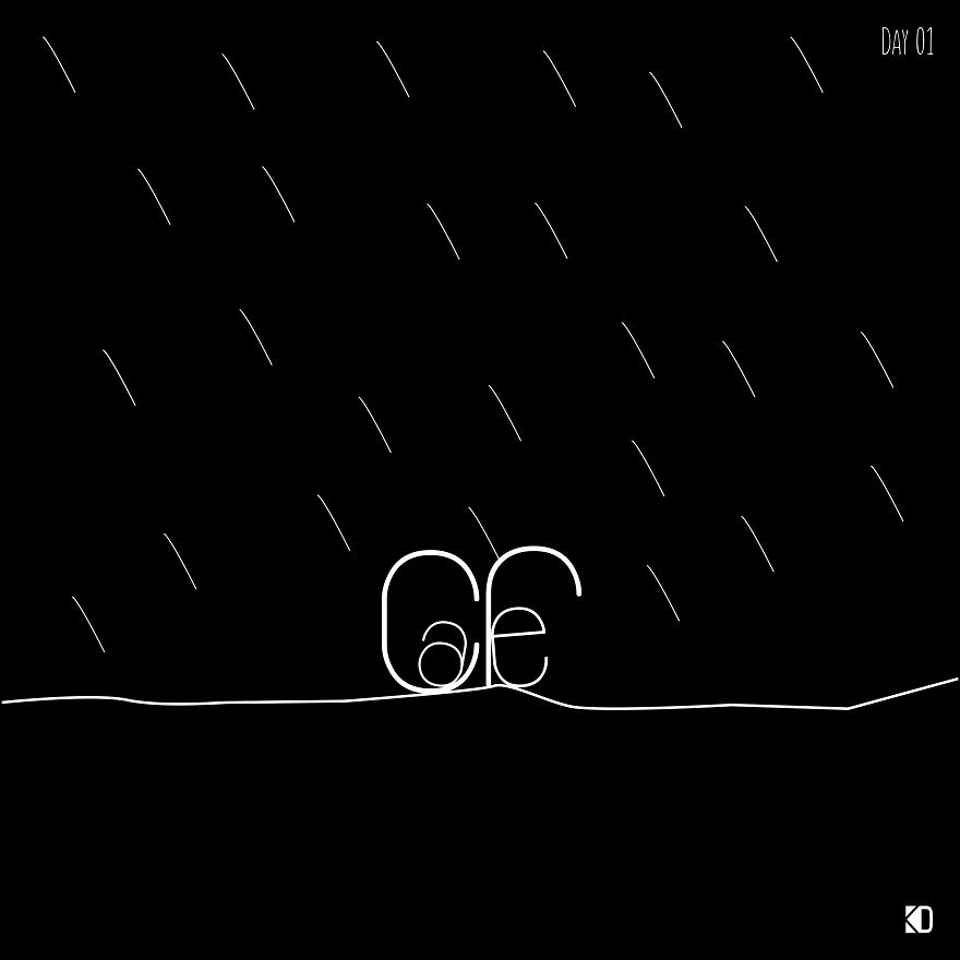 My Typography Series Illustrate The Meaning Of The Words My Typography Series Illustrate The Meaning Of The Words