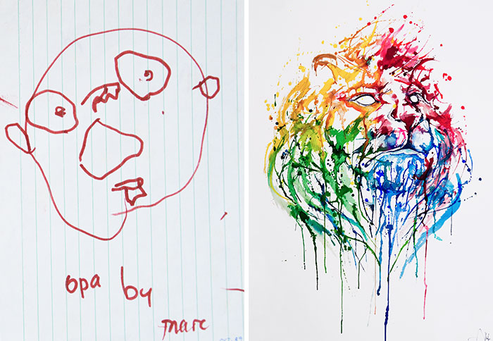 Artist Shows His Progression From 2 Years Old To 28 (Interview)