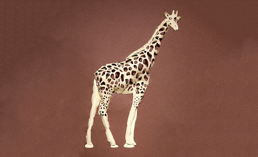 Paper Loops: I Create 3D Animals Using Shadows