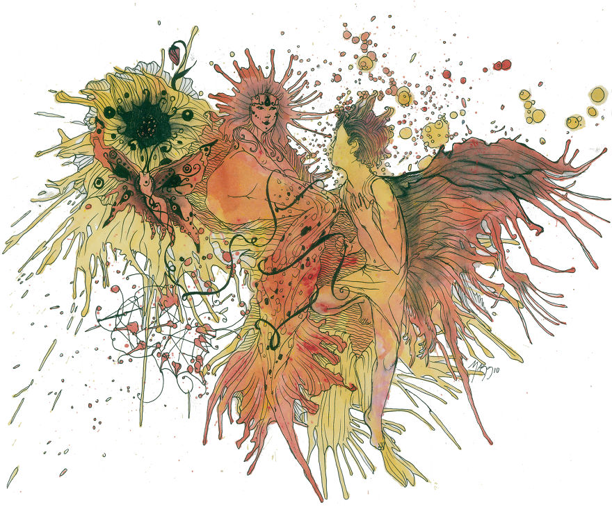 Pareidolia: I Draw The Images I See In Stains