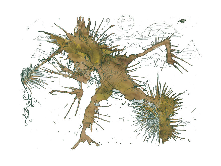 Pareidolia: I Draw The Images I See In Stains