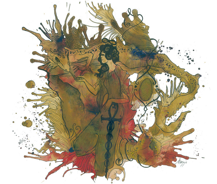 Pareidolia: I Draw The Images I See In Stains