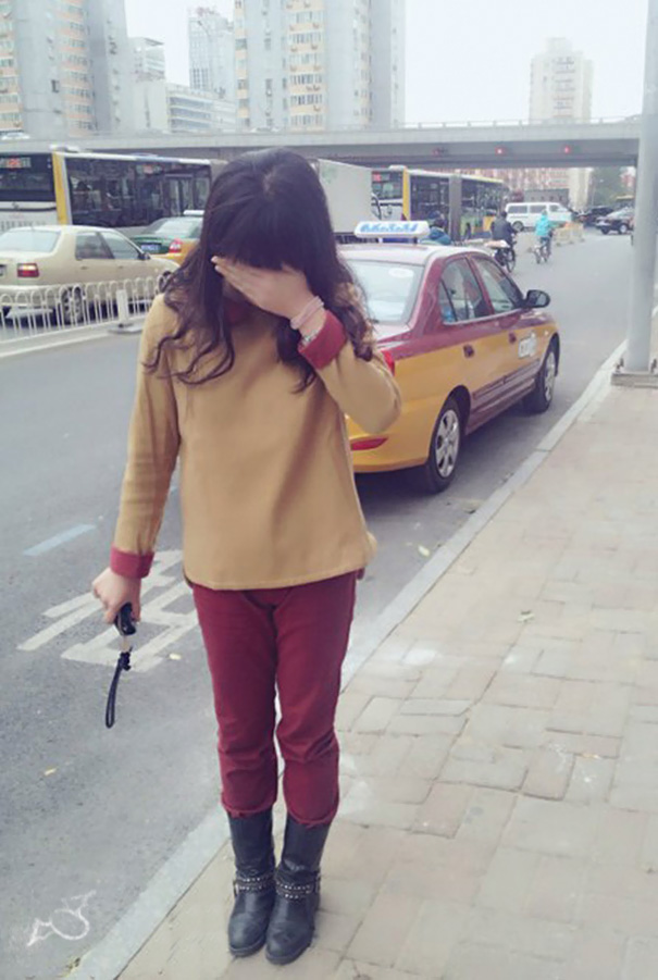 This Girl Looks Like A Taxi Car