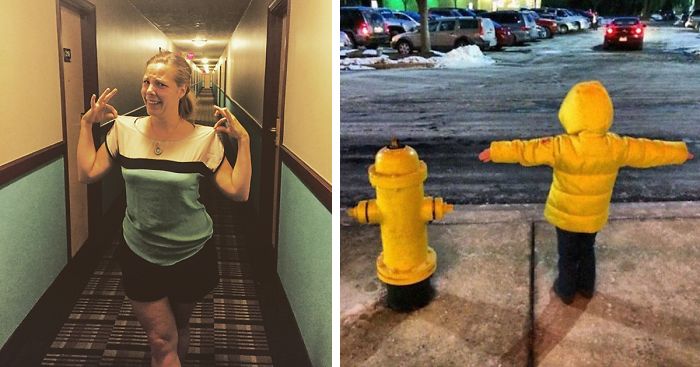 92 People Who Accidentally Dressed Like Their Surroundings